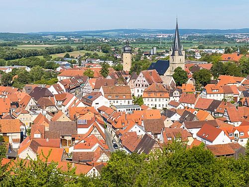 Zeiler Altstadt vom Schützenberg