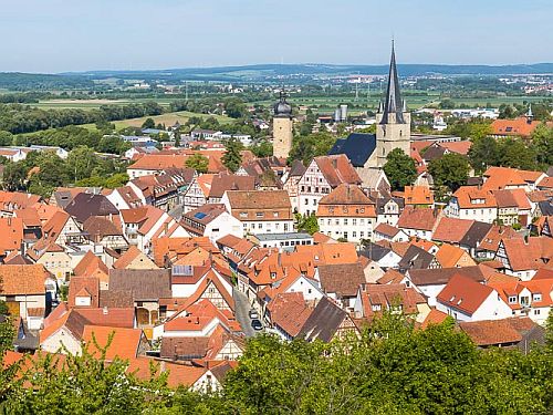 Zeiler Altstadt vom Schützenberg