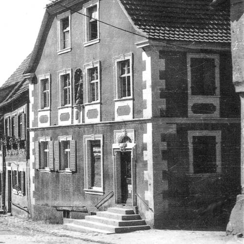 Hauptstraße 10 Metzgerei Kuhn