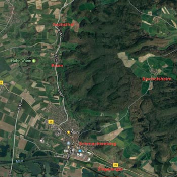 Ortsteile (Google Maps)