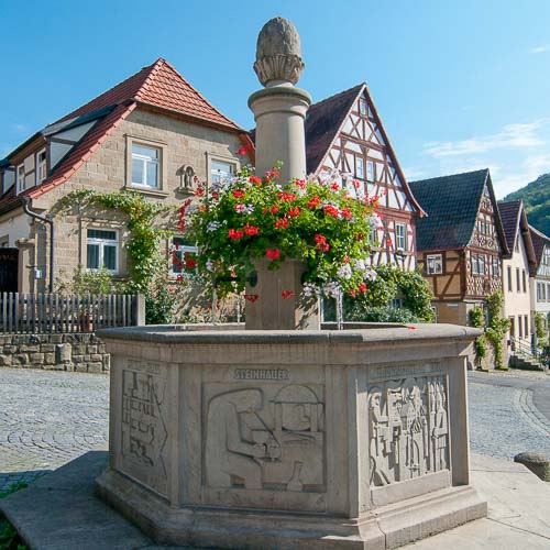 Der 'neue Speiersbrunnen' am Kaulberg